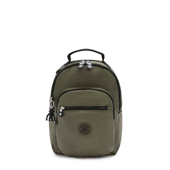 Kipling Seoul Small Klassiska Tablet Ryggsäck Gröna | SE 1356ZU